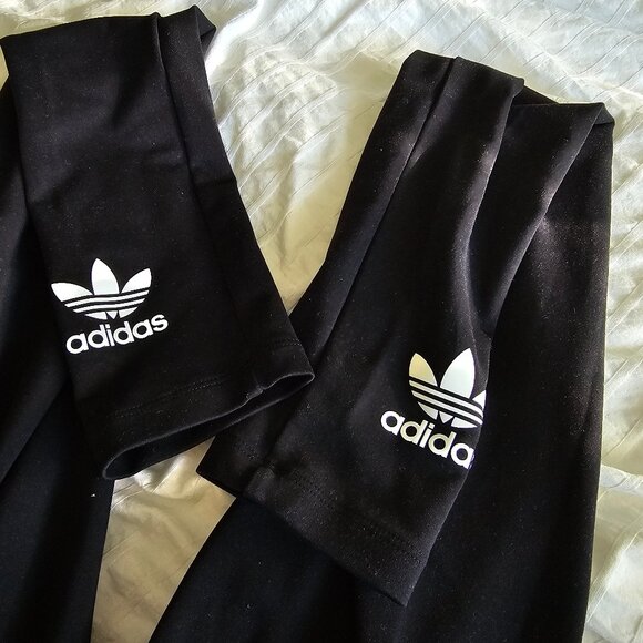 Adidas Originals Trefoil Tight Leggings Model CW5076 - Black - XS - Picture 4 of 11